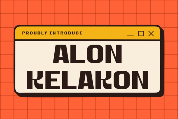 Alon Kelakon Font: A Sweet Typeface for Your Creative Shop