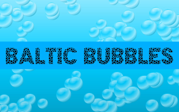 Baltic Bubbles: A Font That Elevates Your Brand