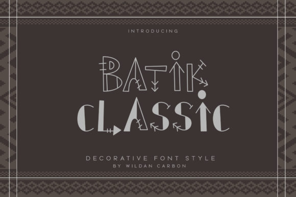 Batik Classic Font: A Simple Upgrade for a Polished Brand
