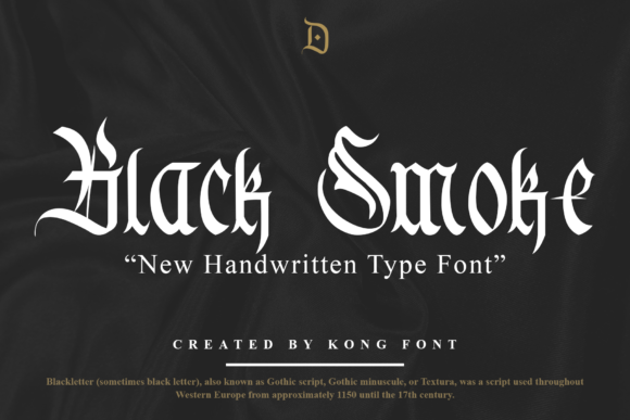 Black Smoke Font: A Stylish Typeface for Digital Branding