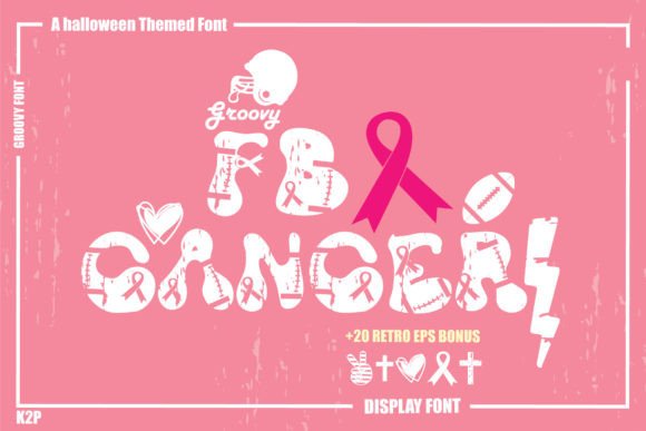 Boost Your Breast Cancer Awareness Campaign with the Groovy Fb Cancer Typeface