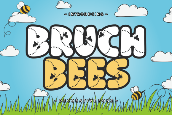 Bruch Bees Font Review: A Decorative Typeface for Creative Projects