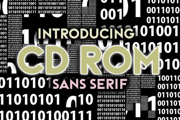 CD Rom Font Review: A Digital Era Typeface