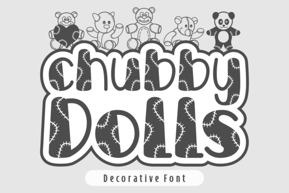 Chubby Dolls Font: A Playful Touch for Your Brand