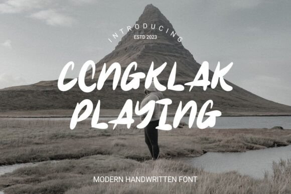 Congklak Playing Font: A Sweet Script for Creative Makers