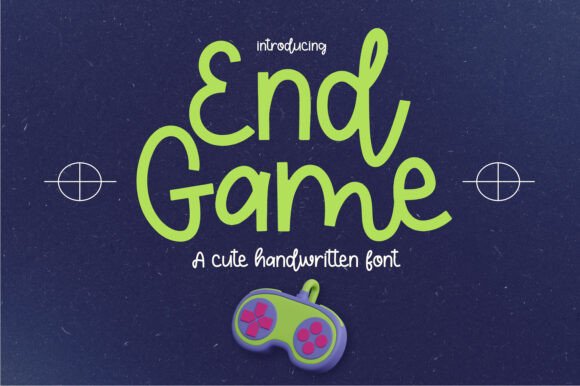 End Game Font: A Handwritten Typeface That Elevates Brand Identity
