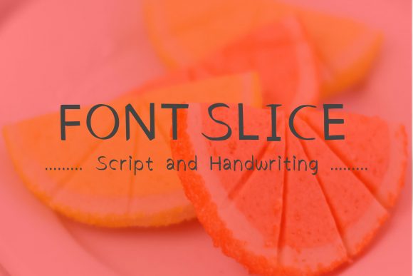 Font Slice: A Minimal Handwritten Font for Digital Design