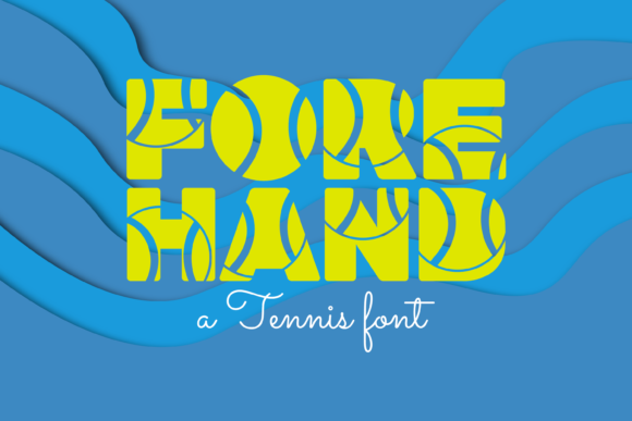 Forehand Font: A Decorative Typeface with Editorial Elegance