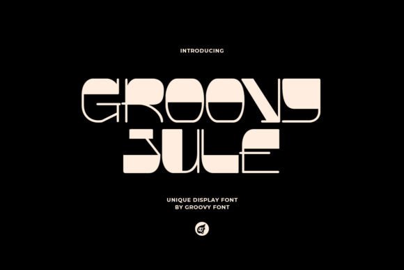 Groovy Jule: A Funky Display Font for Creative Makers