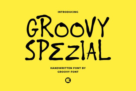 Groovy Spezial: A Spooky Script Font for Editorial Design