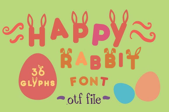 Happy Rabbit Font: A Playful Typeface for Your Brand