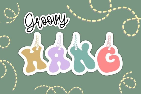 How Groovy Hang Elevates Editorial Design with Quirky Typography