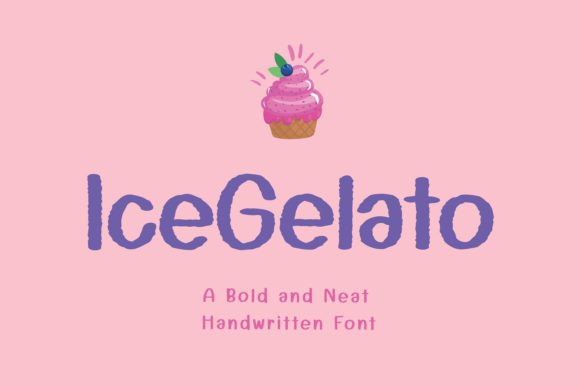 IceGelato Font: A Handwritten Typeface That Adds Personality to Branding
