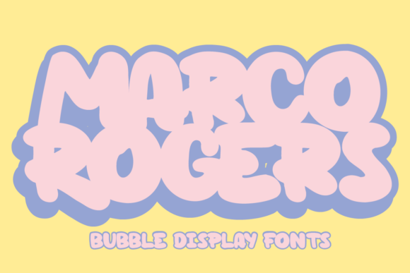 Marco Rogers Font: A Bold Display Typeface for Campaign Impact