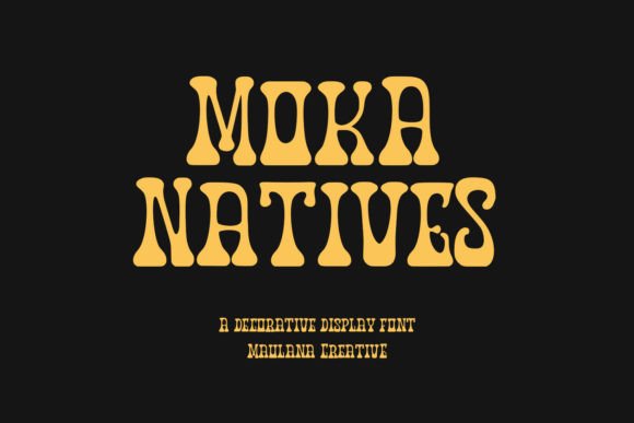 Moka Natives Font: A Playful Serif for Real Branding Projects