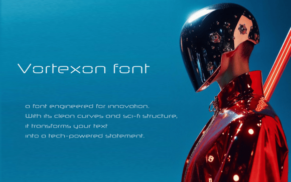 Vortexon Font: A Modern Typeface for Creative Makers