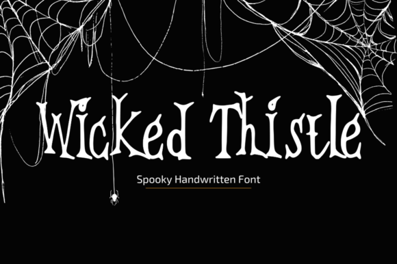 Wicked Thistle Font: A Spooky Yet Polished Typeface for Branding