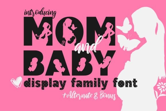 XMom and Baby Font: A Stylish Typeface for Small Business Branding